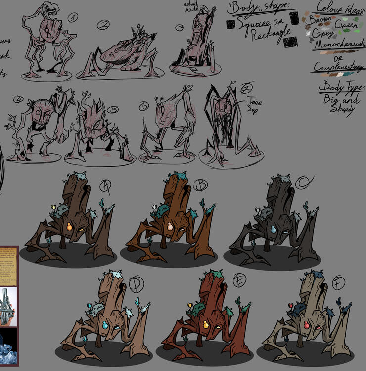 Demon Development Art