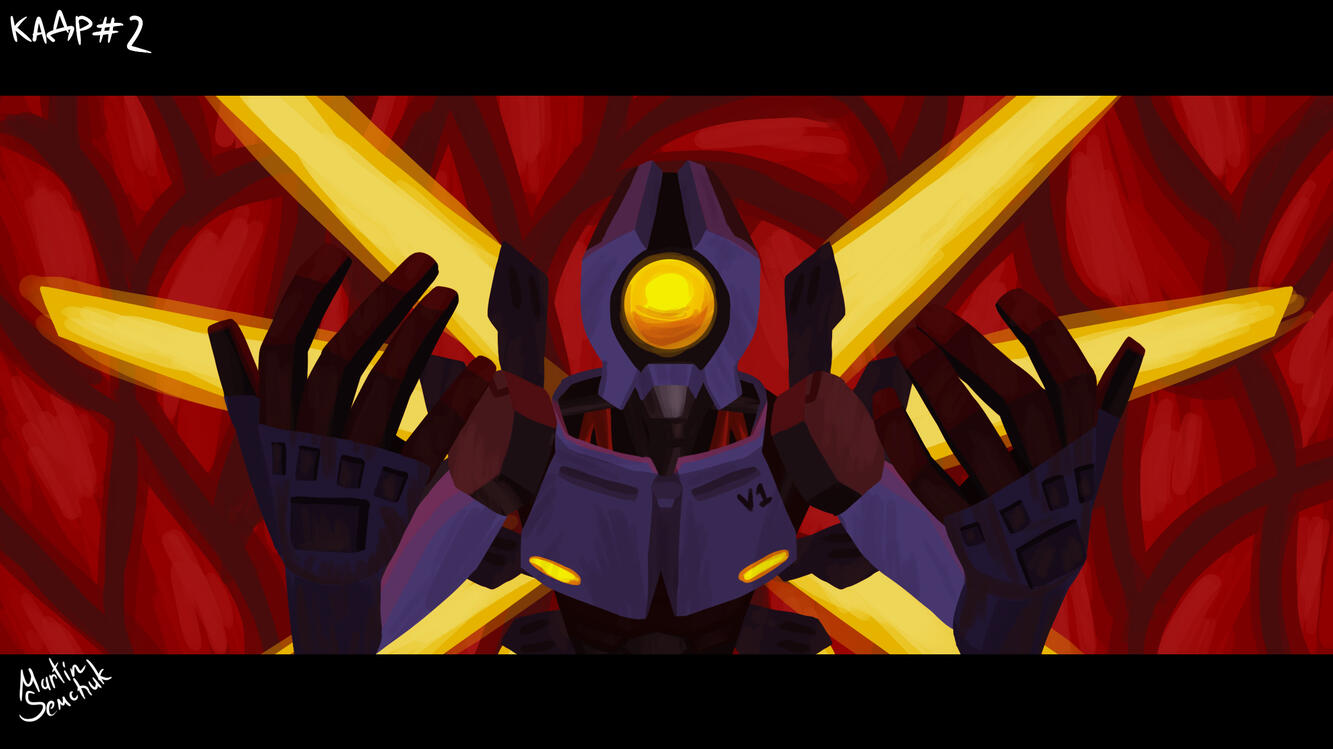 Across the Spider-Verse Frame Redraw with V1 from ULTRAKILL