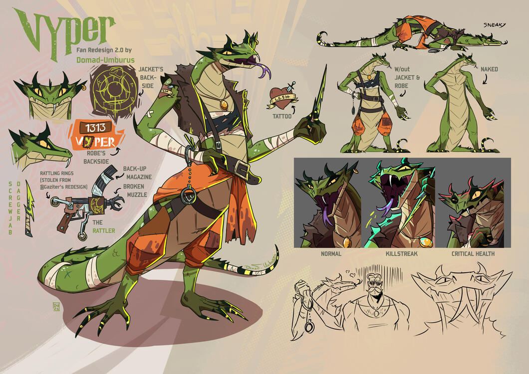 Vyper (Deadlock) Redesign
